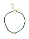 Jaredjamin Women's Green Rowan Necklace Malachite