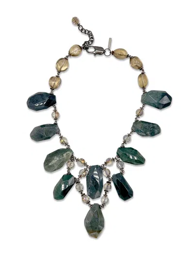 Jaredjamin Women's Green Versailles Vixen Jasper Necklace