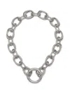 Jaredjamin Women's Silver Billie Every-other Chain Necklace