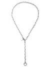 Jaredjamin Women's Silver Chain Reaction Necklace