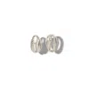 Jaredjamin Women's Silver Cowrie Stud Post Earrings