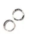Jaredjamin Women's Silver Duet Post Earrings