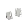 Jaredjamin Women's Silver Fold Over Post Earrings In Silver