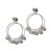 Jaredjamin Women's Silver Fortuna Chandelier Earrings