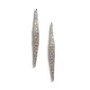 Jaredjamin Women's Silver Gold Jaguaretê Earrings