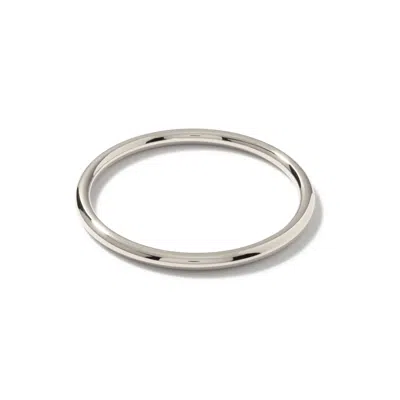 Jaredjamin Women's Silver Heavenly Hoop Bangle Pendant