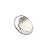 Jaredjamin Women's Silver Large Peacock Eye Ring