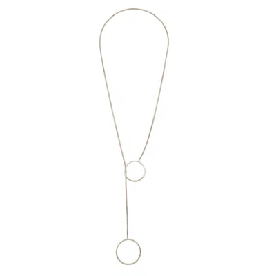 Jaredjamin Women's Silver Lindy Y-necklace