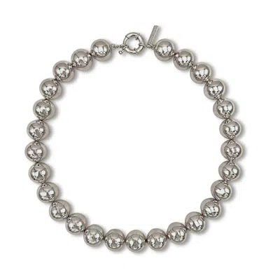Jaredjamin Women's Silver Lucille Ball Necklace