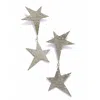 Jaredjamin Women's Silver Shooting Star Dangle Post Earrings