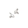 Jaredjamin Women's Silver Tabby Earrings