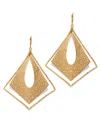 Jaredjamin Women's Tudor Temptations Gold Leverback Earrings In Gold