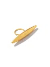 Jaredjamin Women's Zeppelin Large Gold Ring
