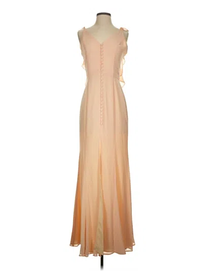 Pre-owned Jarlo Cocktail Dress In Tan
