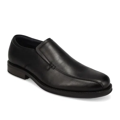 Jarman Mens Bexley Dress Slip On Loafer Shoe In Black