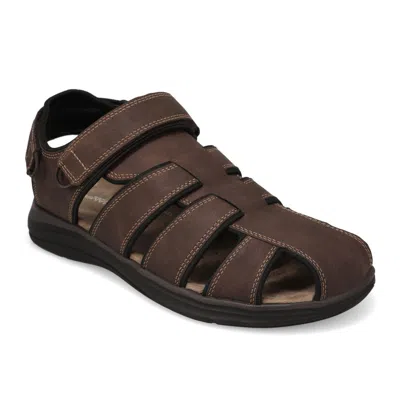 Jarman Mens Bishop Outdoor Sport Fisherman Sandal In Brown