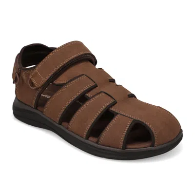 Jarman Mens Bishop Outdoor Sport Fisherman Sandal In Brown