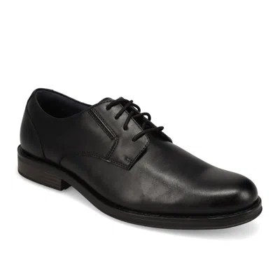 Jarman Mens Bourne Polished Lace-up Oxford Dress Shoe In Black