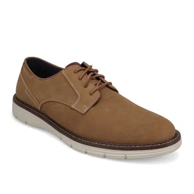 Jarman Mens Eldridge Casual Lace Up Oxford Shoe In Brown