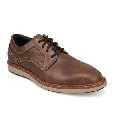 Jarman Mens Henning Dress Casual Lace Up Oxford Shoe In Brown