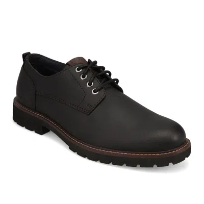 Jarman Mens Winslow Rugged Casual Lace Up Oxford Shoe In Black