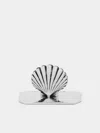 Jarosinski & Vaugoin Shell Sterling Silver Name Card Holder  Abask Luxury Gift