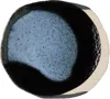 Jars Céramistes Blue & Black L Wabi Plate In Awa