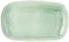 Jars Céramistes Blue Plume Rectangular Plate In Nori