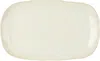 Jars Céramistes Off-white Plume Rectangular Plate In Nacre