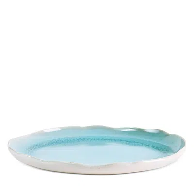 Jars Plume Pie Dish/platter In Blue