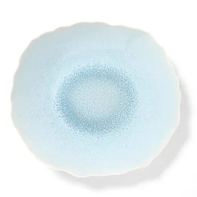 Jars Plume Dinner Plate In Ocean Blue