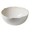 Jars Plume Serving Bowl In White Pearl