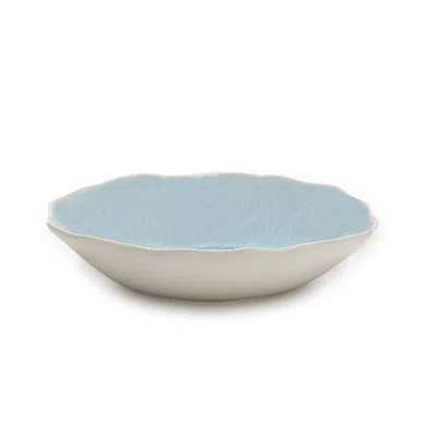 Jars Plume Soup Plate In Ocean Blue