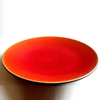 Jars Tourron Dinner Plate In Orange