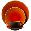 Jars Tourron Jade Dessert Plate In Orange