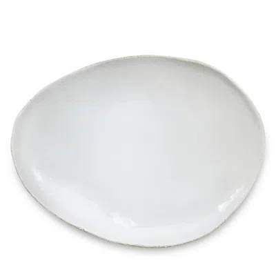 Jars Wabi White Oval Platter, 14