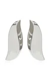 Jasmin Sparrow Celeste Rhodium-plated Earrings In Gray