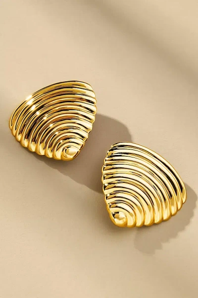 Jasmin Sparrow Céline Clip-on Earrings In Brown