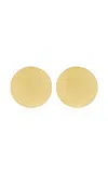 Jasmin Sparrow Dome Earrings In Yellow