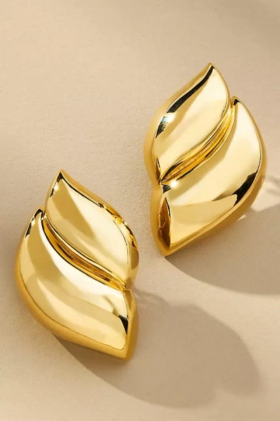 Jasmin Sparrow Petal Post Earrings In Gold