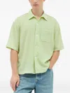 Jason Markk Crinkled Shirt In Green