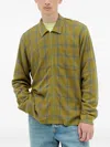 Jason Markk Plaid-check Shirt In Green