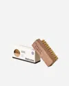 Jason Markk Premium Hog Bristle Wood Block Brush In Brown