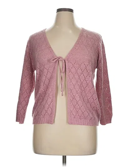 Pre-owned Jason Maxwell Cardigan Sweater In Pink