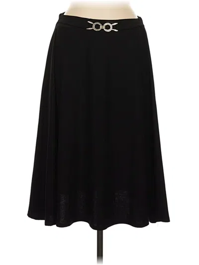 Pre-owned Jason Maxwell Formal Skirt In Black