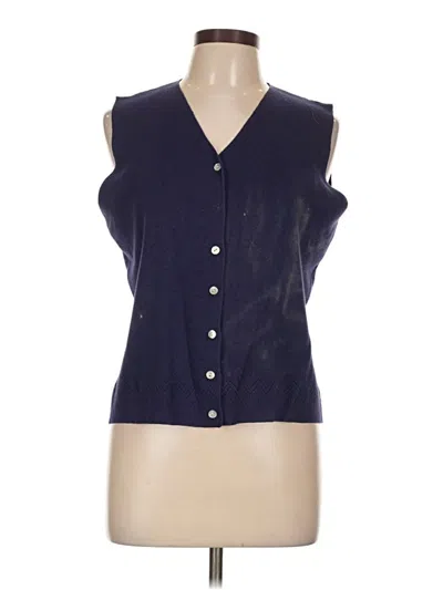 Pre-owned Jason Maxwell Sweater Vest In Purple