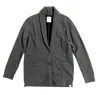 Jason Scott Women's Eliza Cardigan Fleece Knit Jersey In Gray In Grey