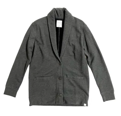 Jason Scott Women's Eliza Cardigan Fleece Knit Jersey In Gray In Grey