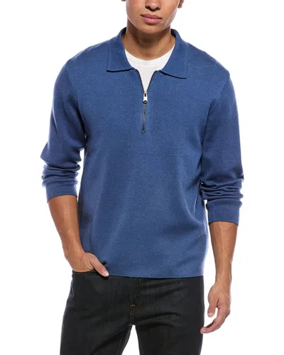 Jason Wu 1/4-zip Sweater In Blue