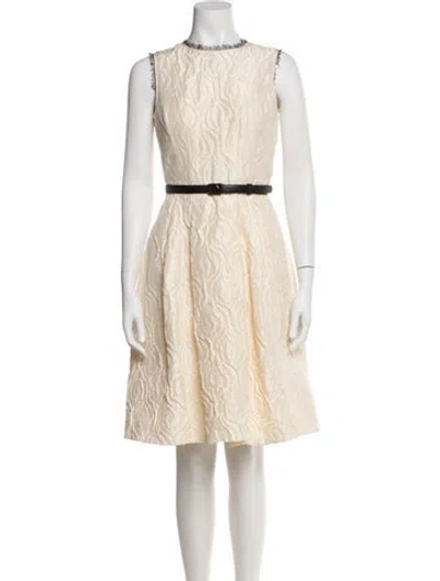 Pre-owned Jason Wu 2011 Knee-length Dress In Transparent
